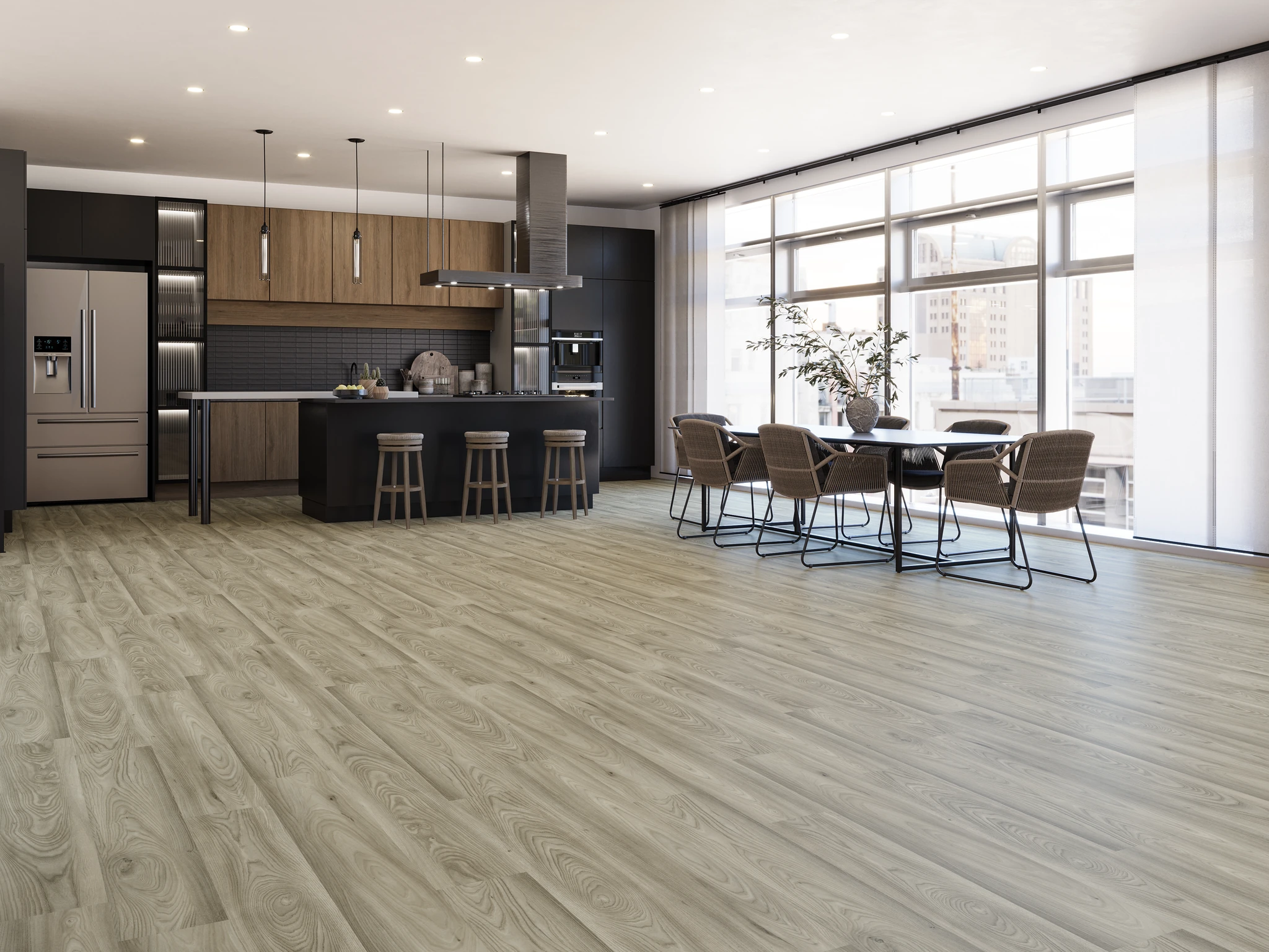 Woodscape 5807 - Dorado Vinyl (WPC) Floor Flooring visualization by Goodfellow