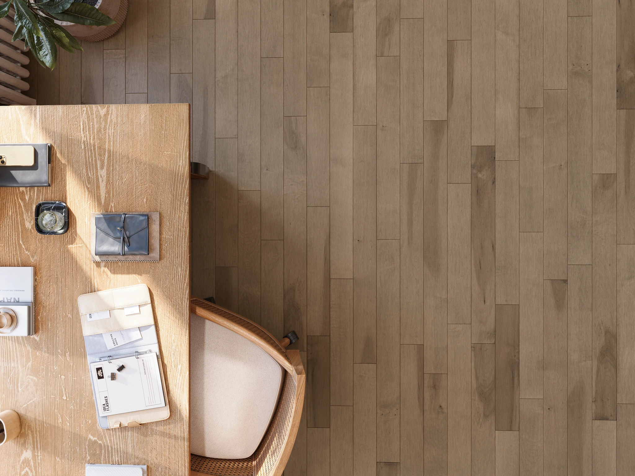 Quietude Maple Wood Floor Flooring visualization by Planchers PG