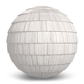 Brava Roof Tile Synthetic Shake Cool Blanc