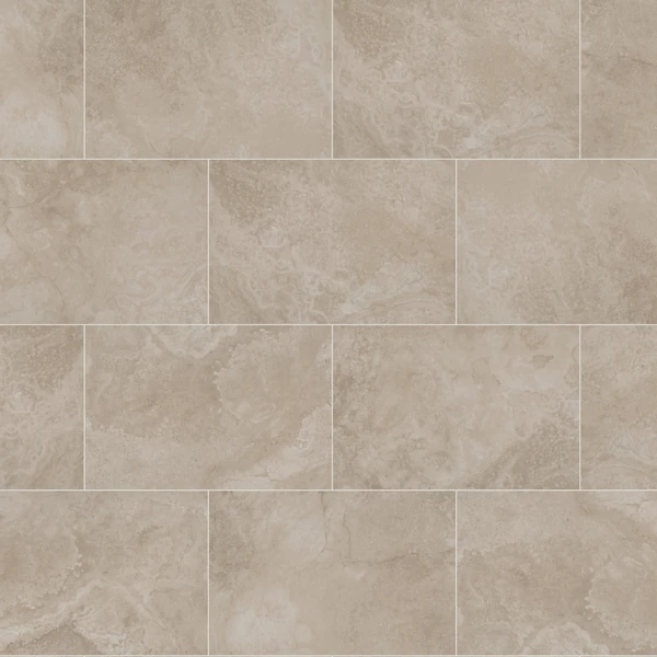 Banas Porcelain Ivory Mix (36x24) Running Bond Porcelain Paver Texture