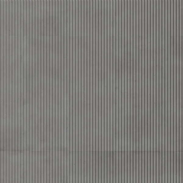 Dekko Concrete Charcoal 24x60 Fluted Concrete Wall Cladding Texture