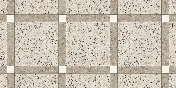 MILE®stone Terrazzo Allure™ Frame Deco (Dune / Tortoise / Eggshell) Porcelain Tile Texture