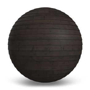 Maibec Lambris de bois véritable - Clin rainuré texturé | Canyon obscur