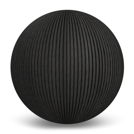 Fluted Norwegian Siding UH61 - Charcoal