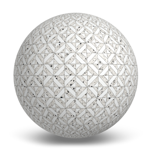 Terrazzo Allure™ Dalmatian Iconic Matte Texture