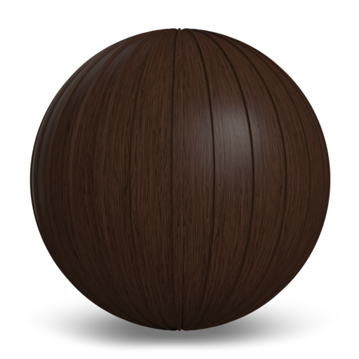Dark Walnut Metal Board and Batten Siding Texture