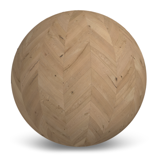 European Unfinished Collection Reclaimed - Chevron Pattern Wood Floor