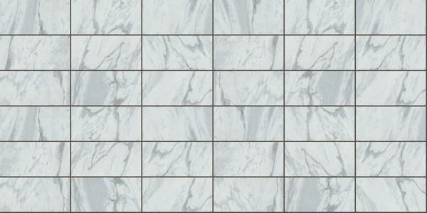 Polycor GEORGIA MARBLE™ ‐ PEARL GREY Stacked Bond (12x24) Stone Paver Texture