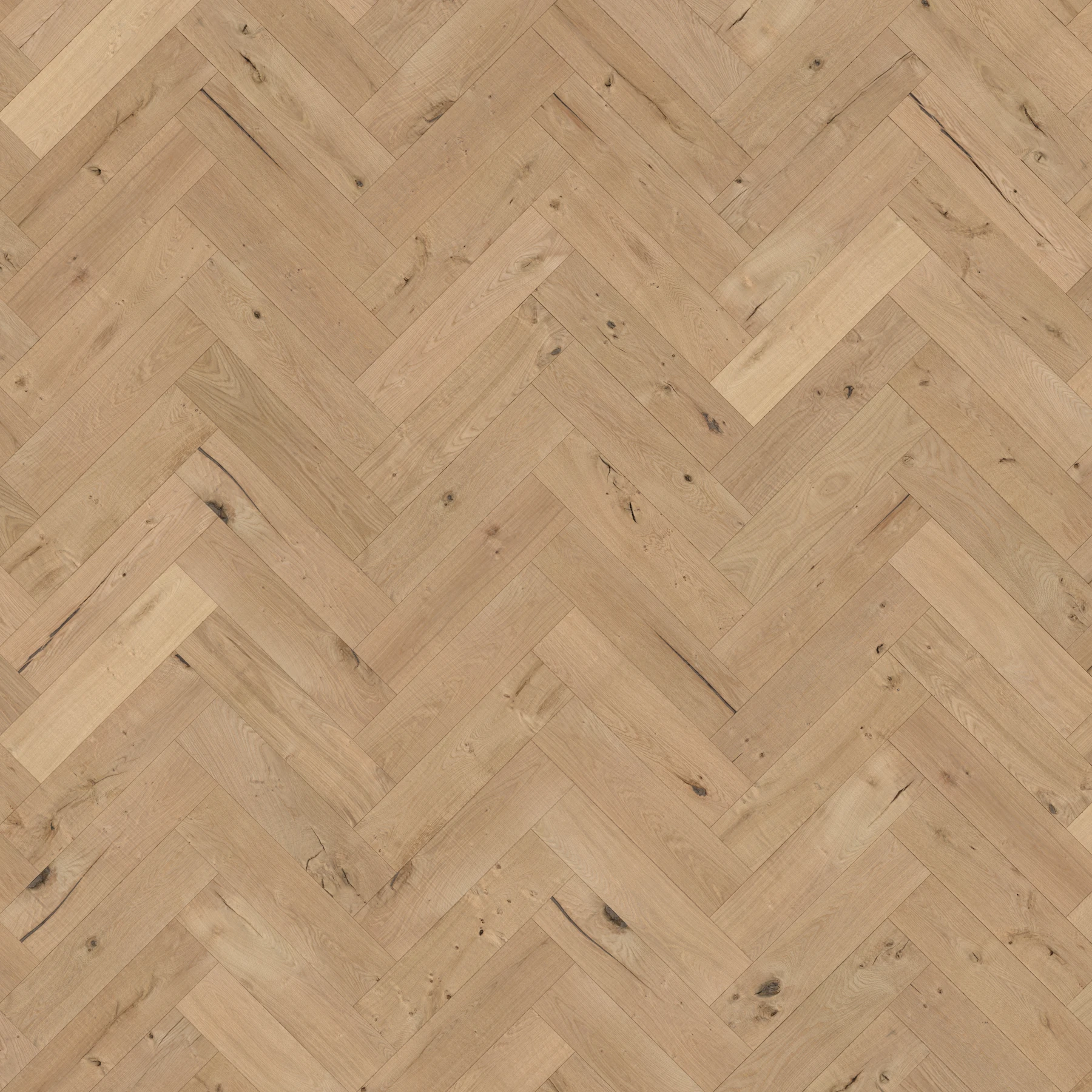 European Unfinished Collection Reclaimed - Herringbone Pattern Flooring surface by European Company