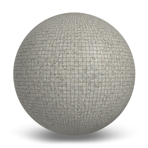 Terrazzo Allure™ Stonehenge Mosaic Matte Flooring texture by MILE®stone