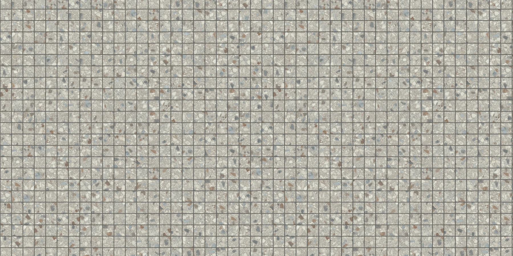 Terrazzo Allure™ Stonehenge Mosaic Matte Flooring surface by MILE®stone