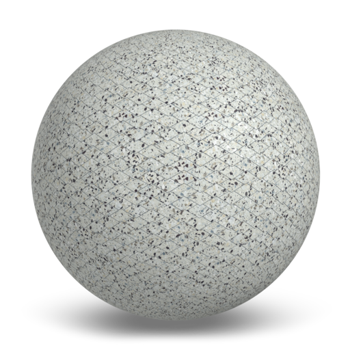 Terrazzo Allure™ Azure Diamond Matte Flooring texture by MILE®stone