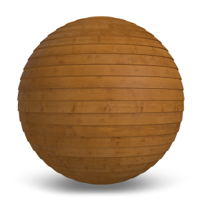 Maibec Lambris de bois véritable - Clin rainuré texturé | Or des prairies