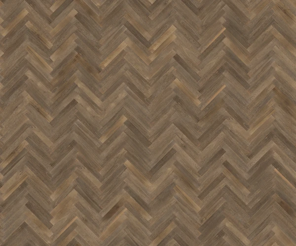 Ciot Legno Chêne Parc Monceau Valance Grey Herringbone Tumbled Texture