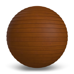 Maibec Lambris de bois véritable - Clin rainuré brossé | Ambre algonquin