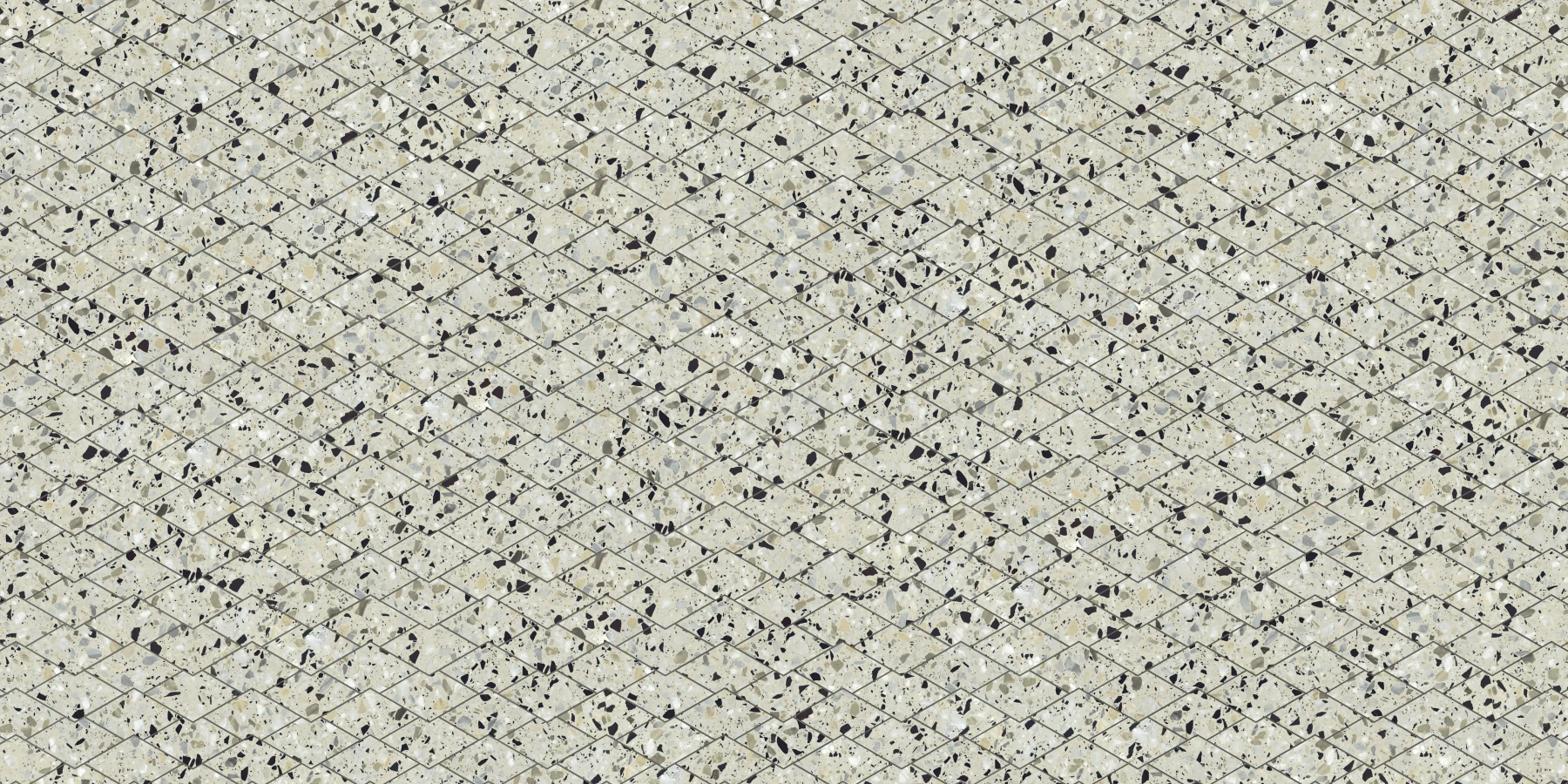 Terrazzo Allure™ Mesquite Diamond Matte Flooring surface by MILE®stone