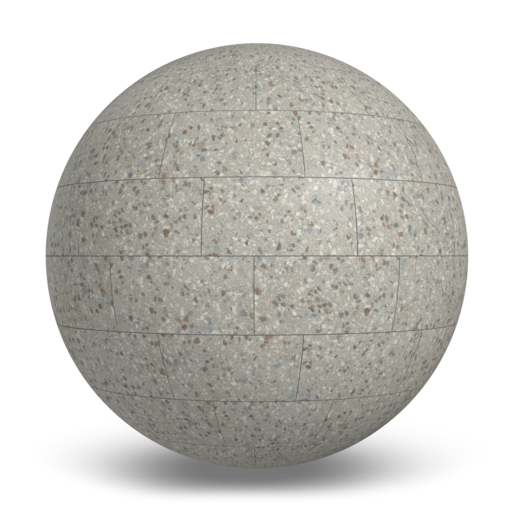 Terrazzo Allure™ Stonehenge Stagger 33% Matte Flooring texture by MILE®stone
