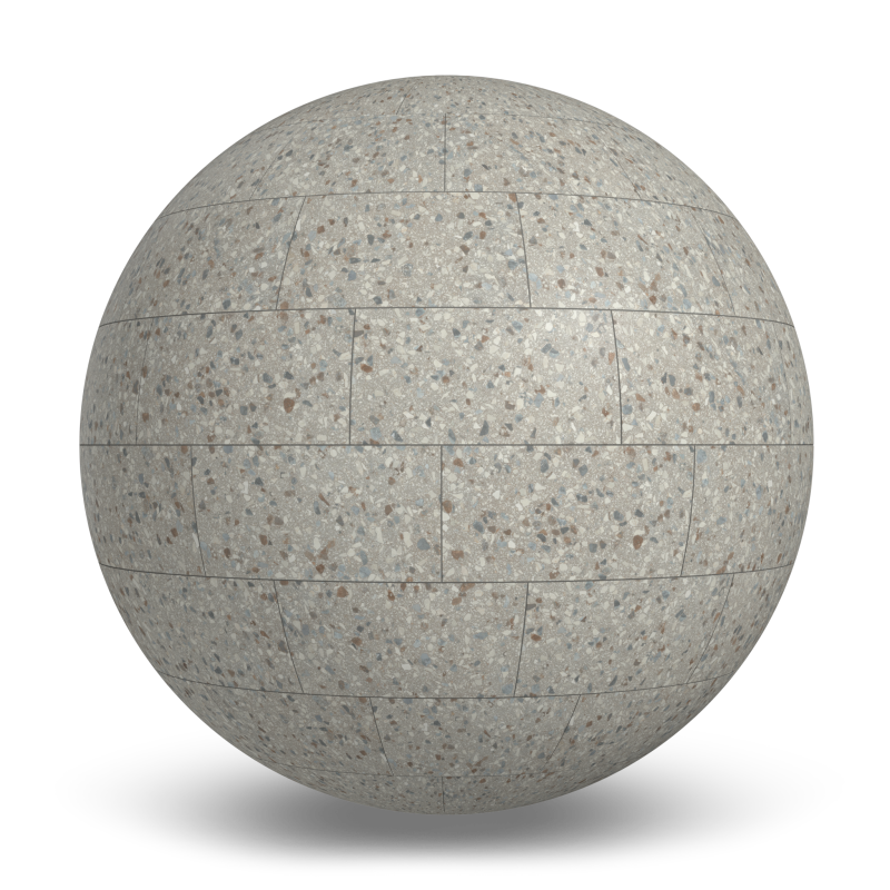 Texture de Terrazzo Allure™ Stonehenge Stagger 33% Mat Couvre-plancher intérieur par MILE®stone