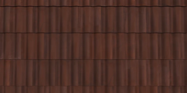 Brava Roof Tile Terra Cotta Brown Synthetic  Spanish Barrel Tile Roof Texture