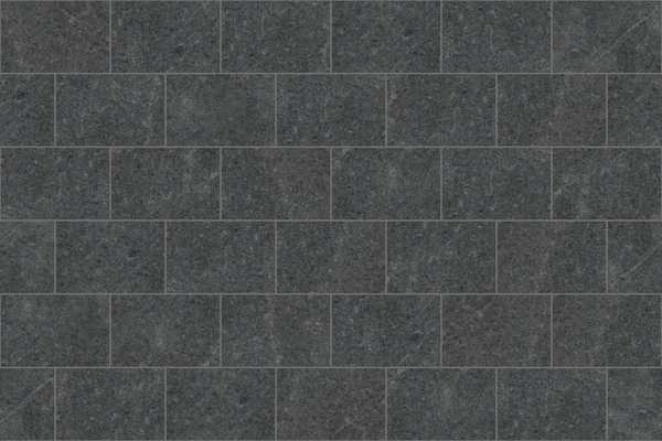 Polycor SAINT HENRY BLACK™ Granite Vanderbilt Classic® - Half Running Bond (16x24) Stone Masonry Wall Cladding Texture
