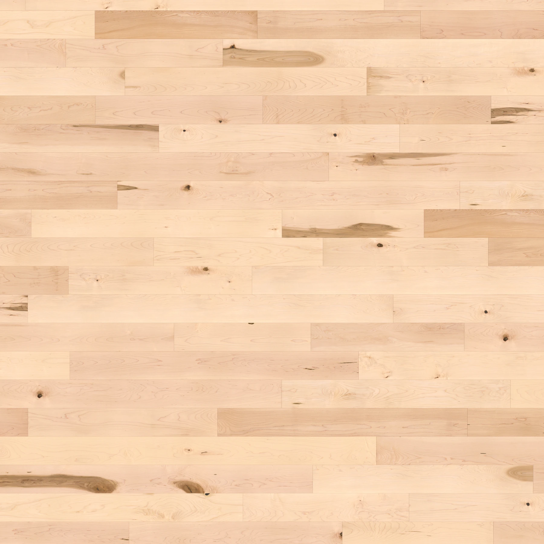 Maple Natural Character Smooth Satin Wood Floor Flooring surface by Alexandra Hardwood Flooring
