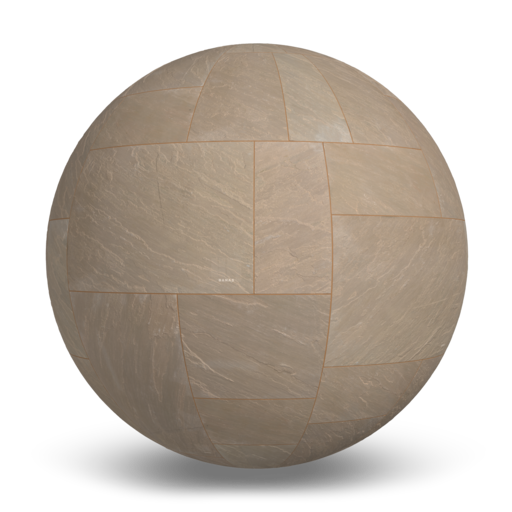 Sandstone Brown (4 Size Mix) Stone Paver Texture