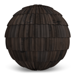 Brava Roof Tile Spanish Barrel Tile Black Brown Blend