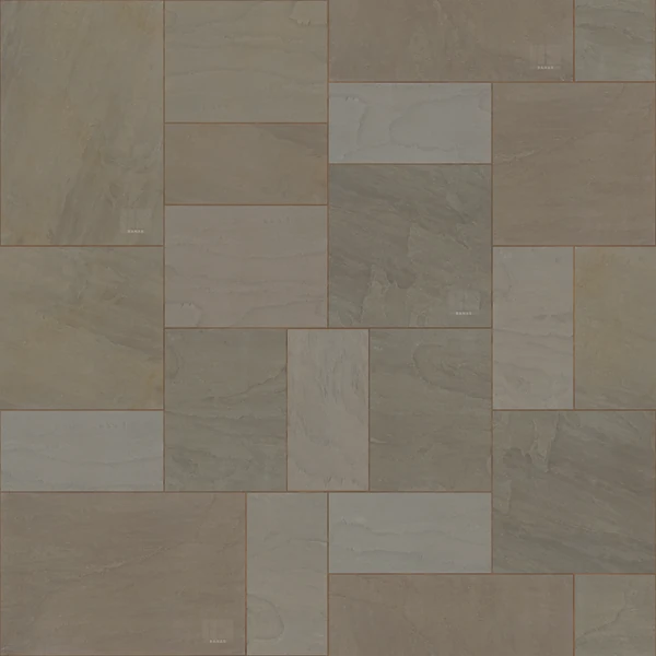 Banas Stones Sandstone Lavender (4 Size Mix) Texture