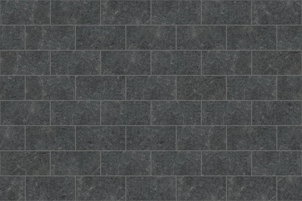 Polycor SAINT HENRY BLACK™ Granite Vanderbilt Classic® - Half Running Bond (12x24) Stone Masonry Wall Cladding Texture