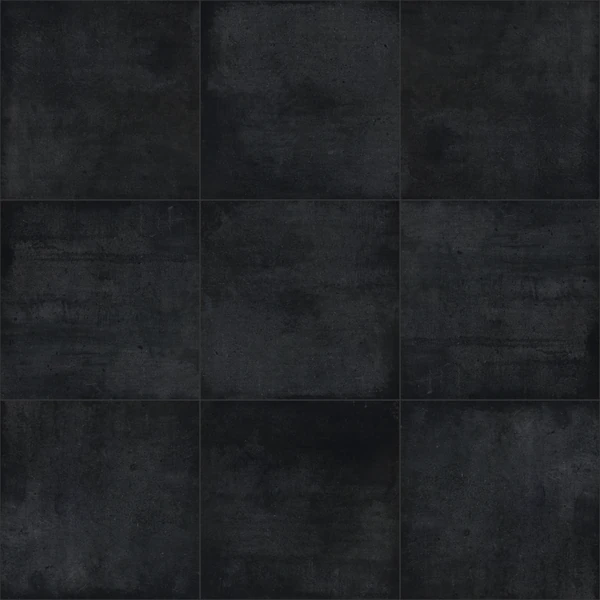 Ceratec Teknostone - Soft Black Matt Porcelain Tile Texture