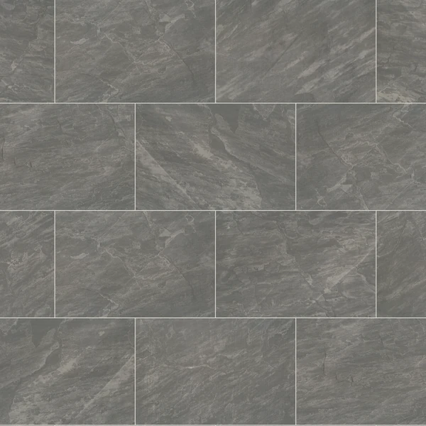 Banas Porcelain Imperial Black (36x24) Running Bond Porcelain Paver Texture