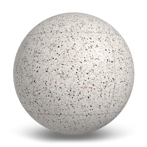 Terrazzo Allure™ Venice Stacked Matte Flooring texture by MILE®stone