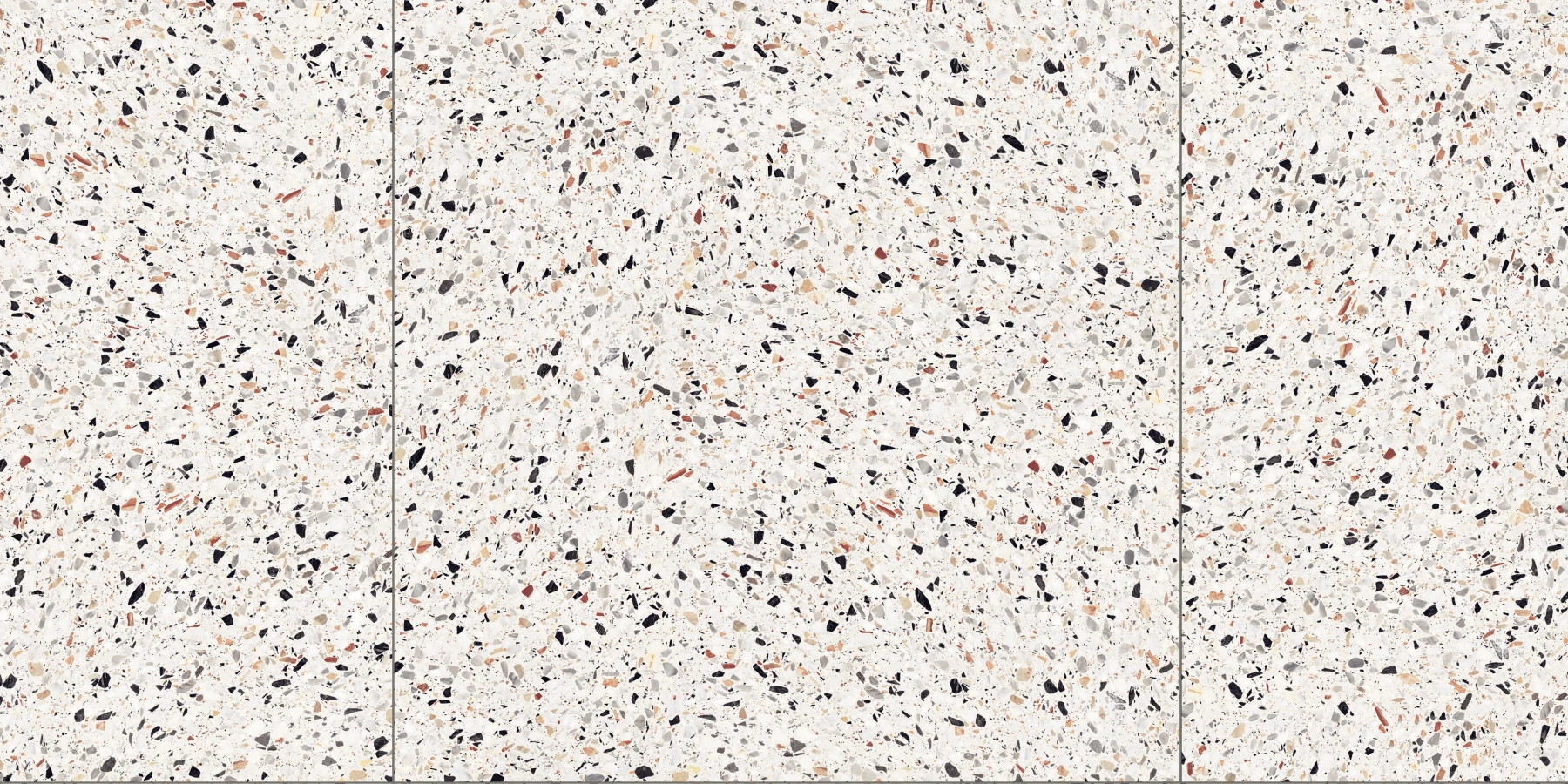 Terrazzo Allure™ Venice Stacked Matte Flooring surface by MILE®stone