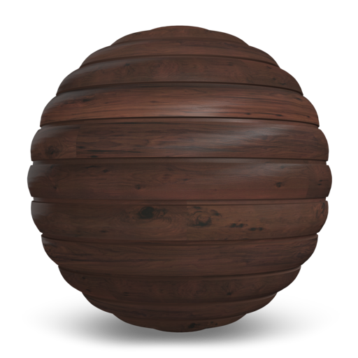Mahogany Log Siding Texture
