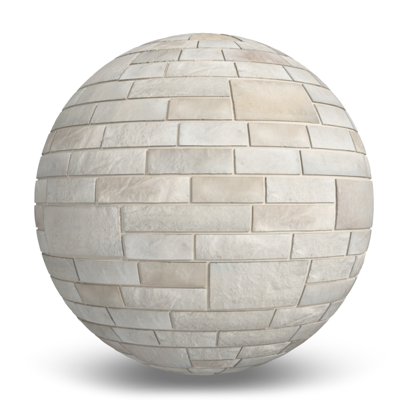 Lotis Grande - Almond White Concrete Masonry Wall Exterior Wall Cladding texture by Rinox