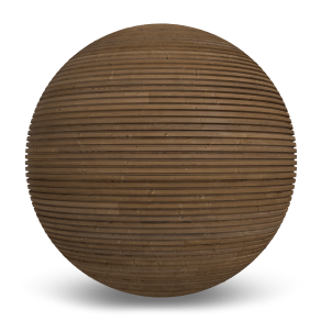 LDCwood ThermoWood® Knotty Thermowood Spruce Pine Cladding Ribbed