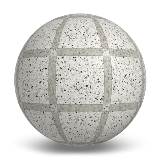 Terrazzo Allure™ Frame Deco (Dalmatian / Stonehenge / Azure) Texture