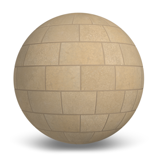 Northern Buff Fleuri (120 Grit Hone) - Single Height pattern