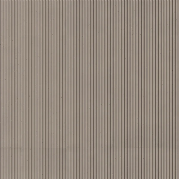 Dekko Concrete Clay 24x60 Fluted Concrete Wall Cladding Texture