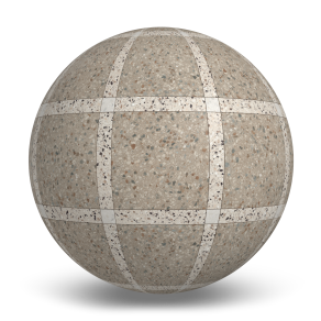 MILE®stone Terrazzo Allure™ Frame Deco (Tortoise / Dune / Snow) Texture