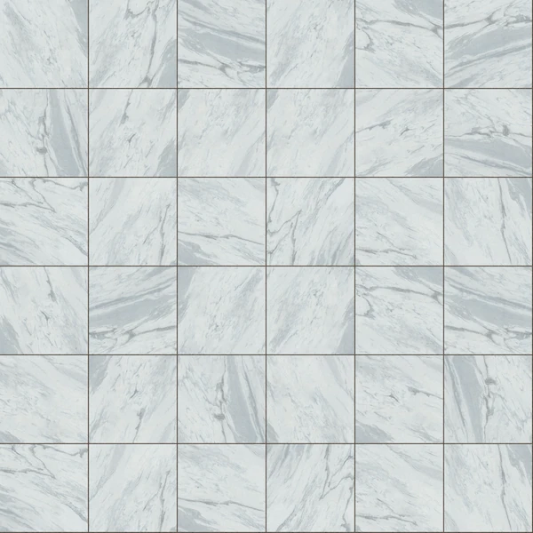 Polycor GEORGIA MARBLE™ ‐ PEARL GREY Stacked Bond (36x36) Stone Paver Texture