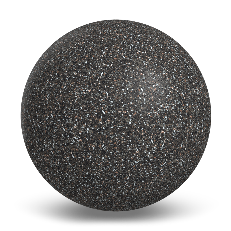 Terrazzo Allure™ Constellation Diamond Matte Porcelain Tile Countertop texture by MILE®stone