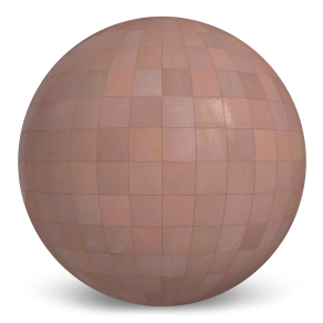 Ceragres Casablanca Antique Rose 4x4 Terracotta Tile Texture