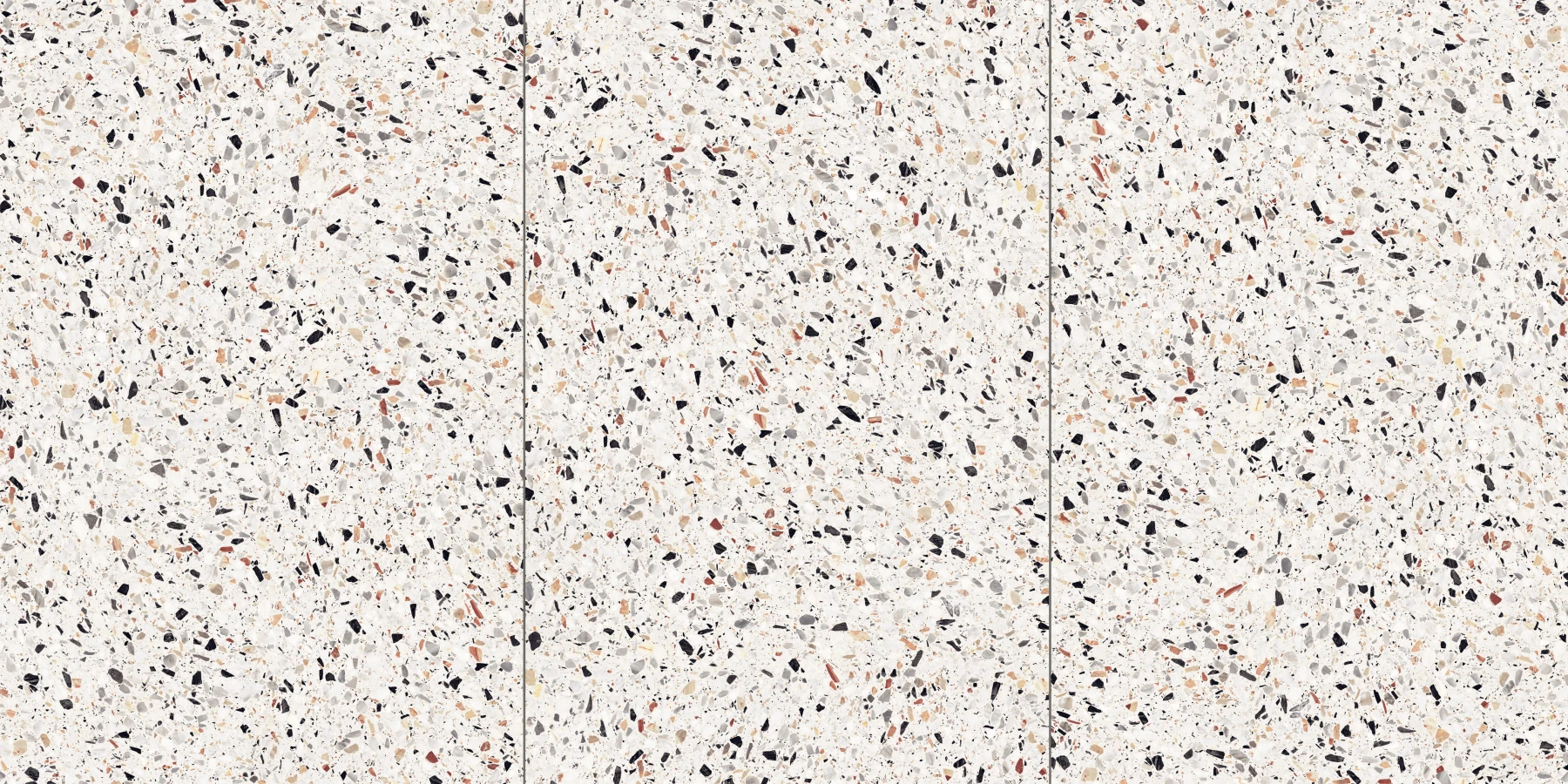 Terrazzo Allure™ Venice Stacked Matte Flooring surface by MILE®stone