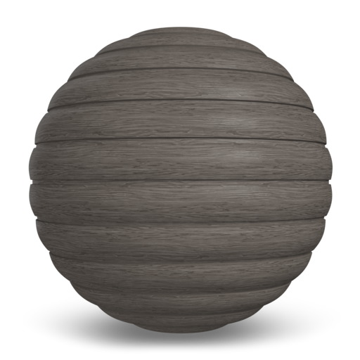 Driftwood Metal Log Siding Texture