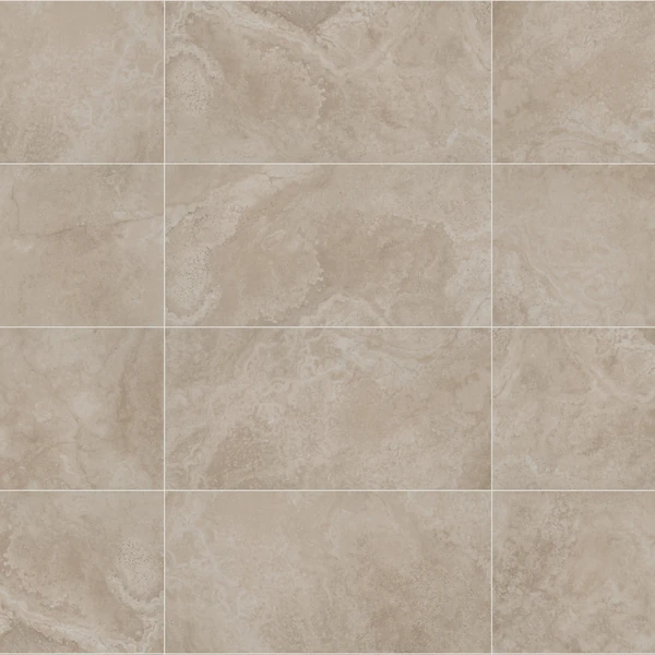 Banas Porcelain Ivory Mix (48x24) Running Bond Porcelain Paver Texture
