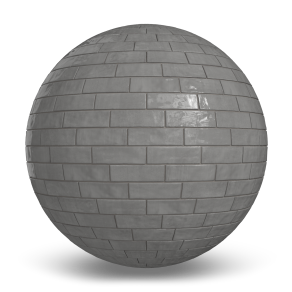 Planchers 1867 Jubilee Grey Glossy Porcelain Tile