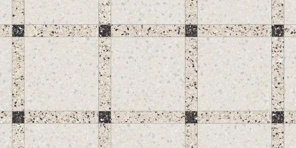 MILE®stone Terrazzo Allure™ Frame Deco (Snow / Dune / Constellation) Porcelain Tile Texture