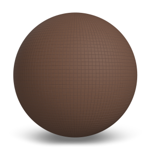 Ceragres Cubix Brown 1x1 Porcelain Tile Texture