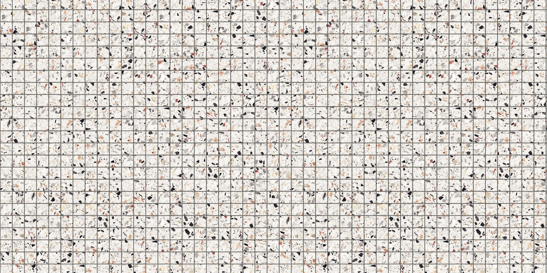 Terrazzo Allure™ Venice Mosaic Matte Flooring surface by MILE®stone